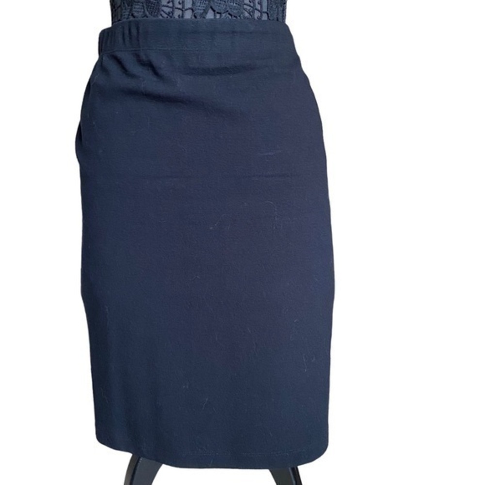 Vince black spandex tailored pencil mini skirt Medium NWOT